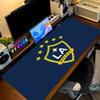 LA Galaxy Print  Cushion Non-slip Laptop Tablet Big Mousepad XXL Mat Mini PC Playmat With Lock edge