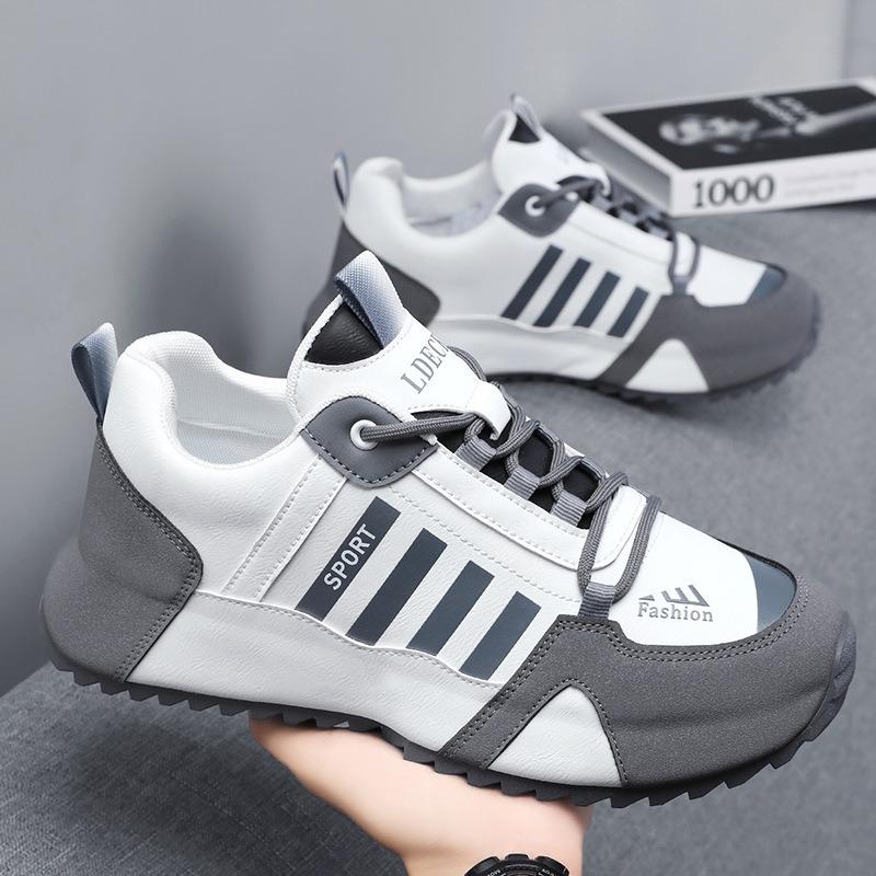 Mode Übergröße Herren Sneaker Sommer Neuer Stil Dicke Sohle Sneaker Mode Plateau Laufschuhe für Herren Mode Freizeit Sneaker