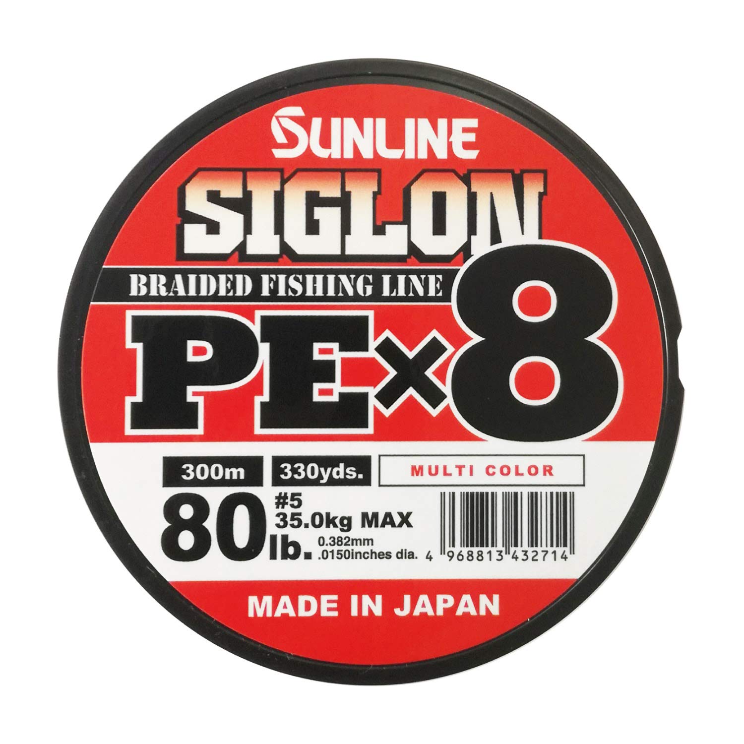 

SUNLINE Line Sigron PEx8 300m 5 colors 5 80LB J No.