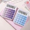 Large LCD Display 12 Digits Calculator Candy Color Student Calculator Finance Calculator Home Use