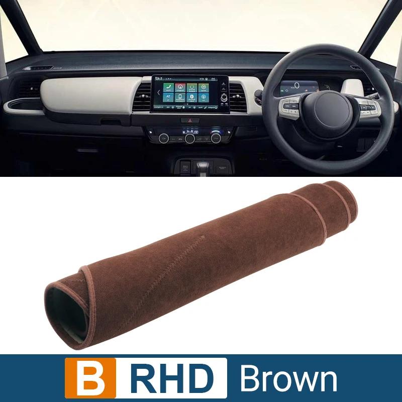 Car Dashboard Cover For Honda Fit Jazz MK4 GR GS     Trument Desk Sun Shade Mat Dash Non-slip Pad Accessories