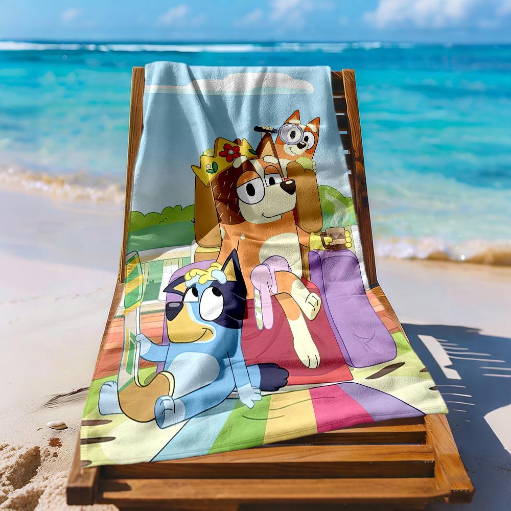 Bruy1 Beach Towel Quick-Dry Soft Microfiber Comfortable Lightweight