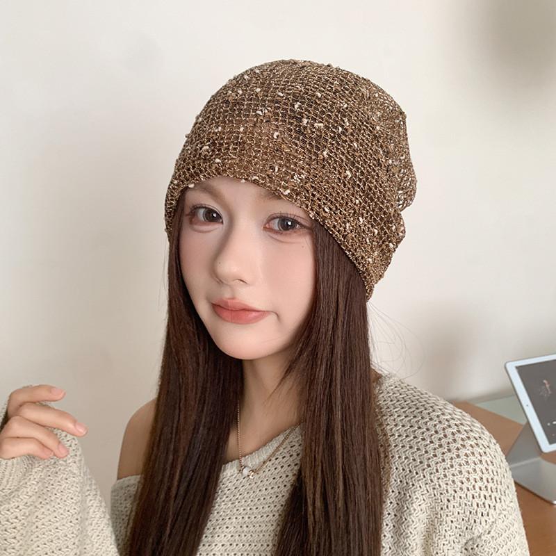 Ladies Breathable Knit Beanie With Windresistant Warmth For Fall And Winter