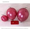 Wine Red Latex Balloons, 12-Inch, 3.2g, for Weddings & Birthdays