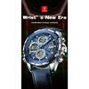 POEDAGAR Men Wristwatch Week Date Digital LED Quartz Fashion Clock Alarm Dual Time Display Electronic Luminous Watches
