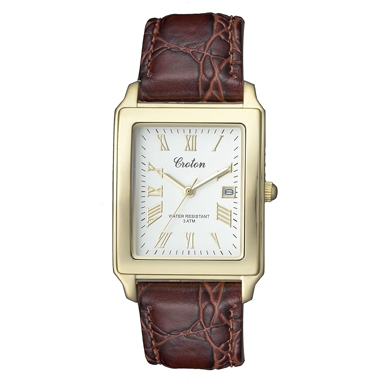 

[Croton] watch RT-158M-B men s brown