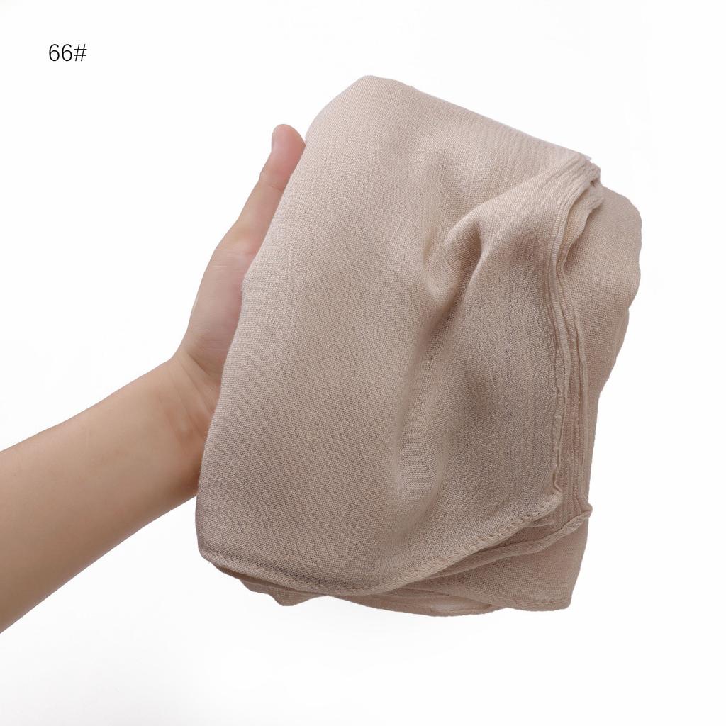 Foulard Hijab en coton rayonne uni uni pour femme, grande taille, châles et enveloppes de haute qualité, bandeau musulman, turban islamique