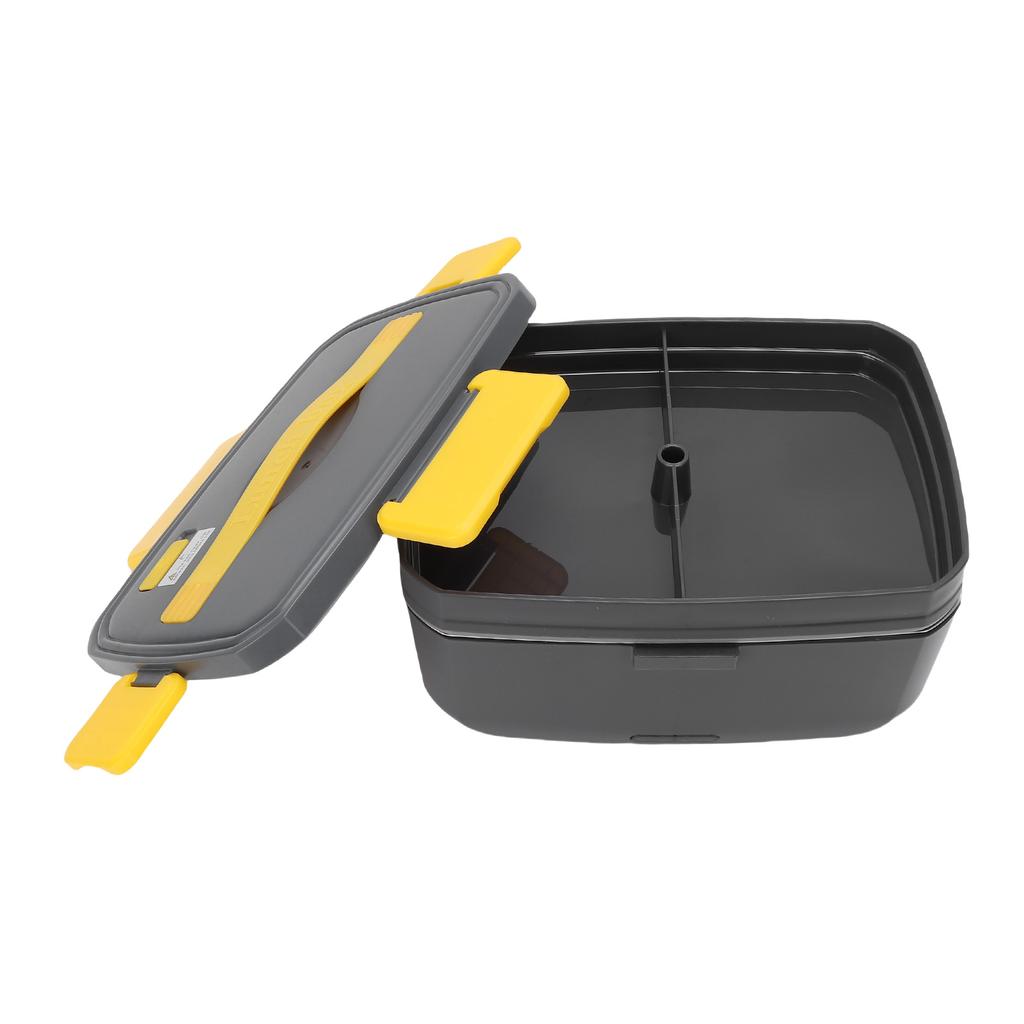 Electric Lunch Box 3L Double Layer SUS304 Liner Dishwasher Safe Portable Food Warmer for Home Car Office Travel Cooking