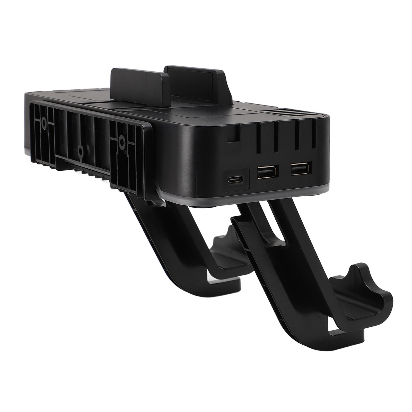 Настенный держатель для игрового контроллера 4 зарядных устройства для контроллера 10 слотов для карт 2 порта USB 15 режимов подсветки на стене 3800₽