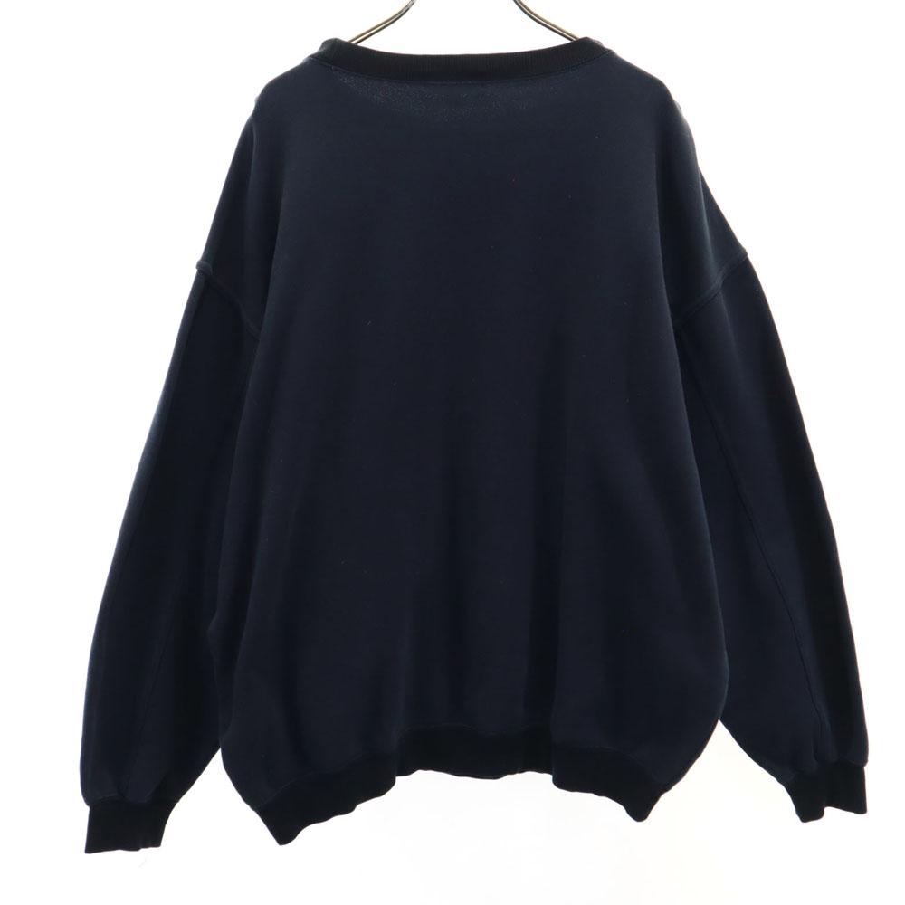 KENZO GOLF 90s Made in Japan Old golf Long sleeve sweat trainer 4 black Men's Used