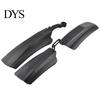 Bicycle Fender 2Pcs Mudguard Wear-resistant Indeformable Black Bike Mud Guard Parts Front Rear for Fatbike Cycling