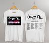 The Cure Band Music Shirt  The Cure 2026 North American Tour Dates Shirt
