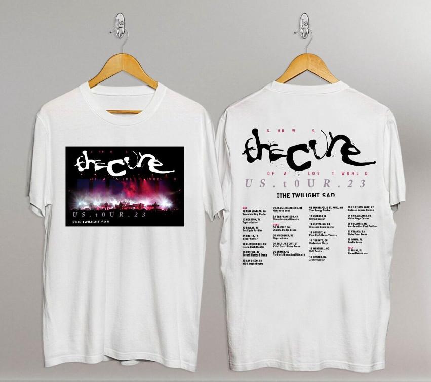 The Cure Band Music Shirt The Cure 2026 North American Tour Dates Shirt S