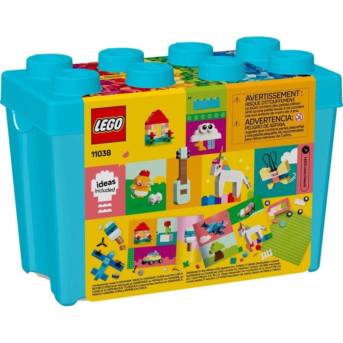 LEGO Classic Vibrant Creative Brick Box Building Toy - Ages 4+ - 11038 Multicolor