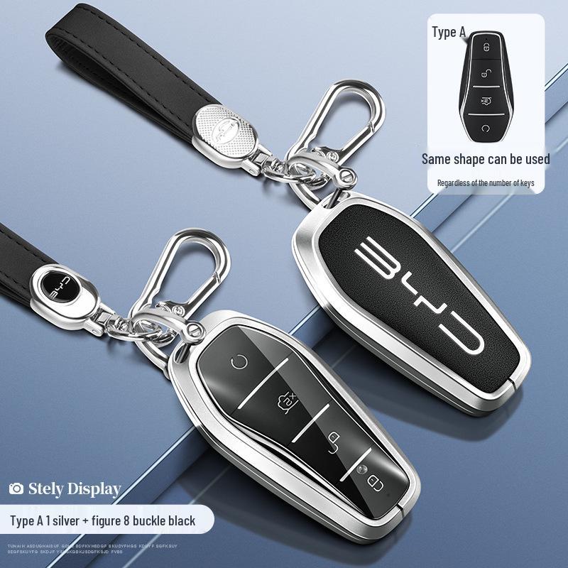 2023 New BYD Key Case for Han, Song Plus, Dolphin, Qin, Sea Lion, Yuan, Tang, and Seagull Models