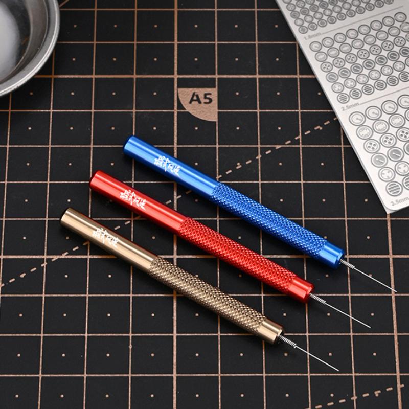 Ms107 Kovový přesný dávkovač lepidla Pro stavební nářadí pro modely Gundam Lepidlo Ca Aplikátor Vojenský Hobby Diy Řemeslný nástroj