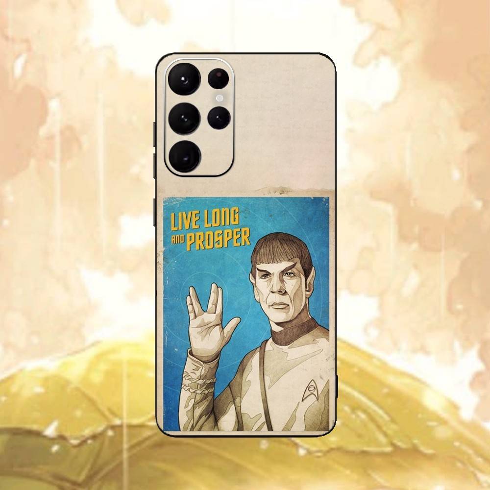 Classic S-Star T-Trek S-Ships phone Case For Samsung S25,24,21,22,23,30,Ultra,20,Plus,Fe,Lite,Note Soft Black Cover