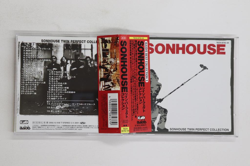 CD SUNHOUSE Twin Perfect Collection TECN3576364 BAIDIS 2001 Japan Obi Japanese PopRock Used