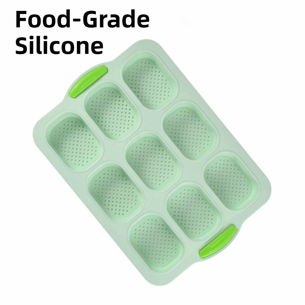 Anti-aanbak Siliconen Cakevorm Siliconen Hamburgerbroodje Vorm Broodvorm Restaurant Gebruik