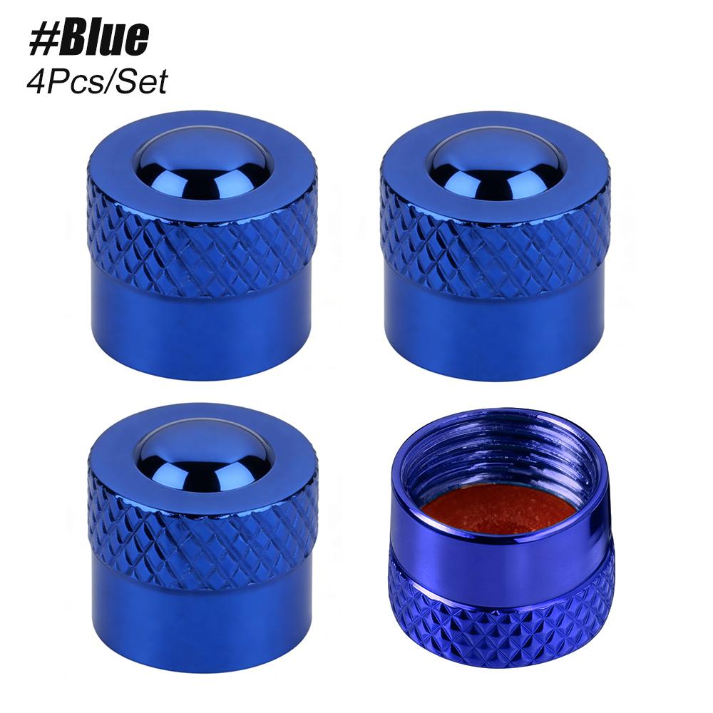 4PCS Tire Valve Stem Caps with O Rubber Ring, Tire Valve Caps for Car Tires Universal Stem Covers for Car Leak Proof Stem Cover