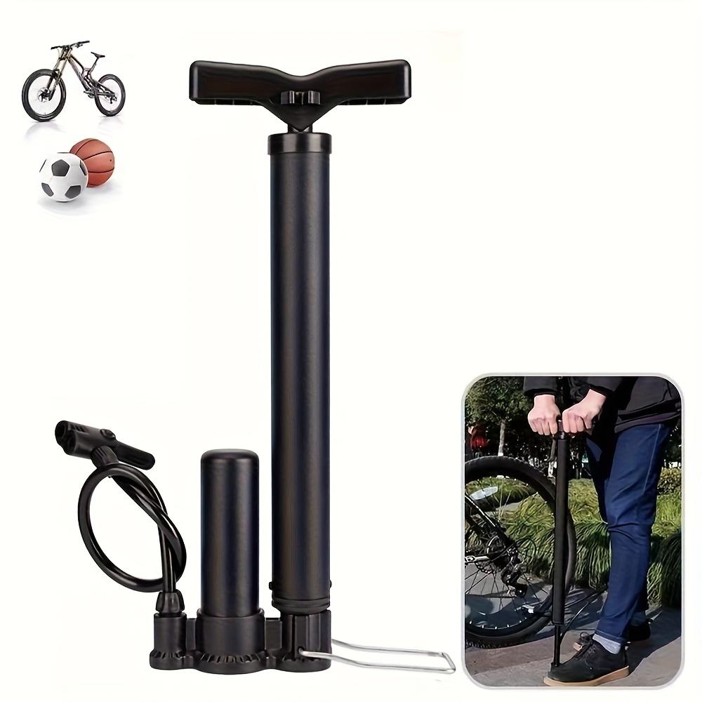 Bike Air Floor Pump Alloy Steel Air Compressor Cycling MTB Bicycle Tire Inflator for Schrader//Dunlop Valve