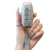 Quicksand Gold Shell Case for BYD Car Keys: Compatible with Tang DM, Song Pro, Song Max, Dolphin.