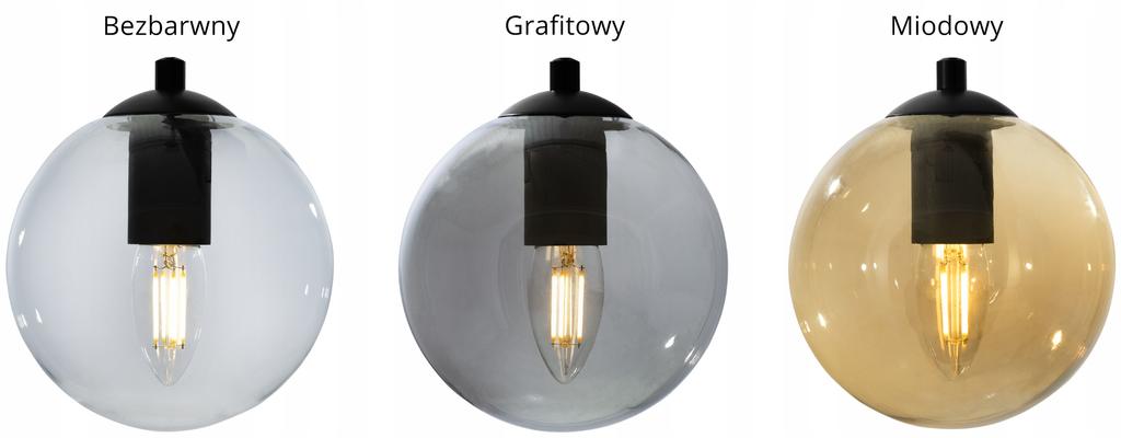 LED GLASS BALL SPIDER CEILING HANGING LAMP