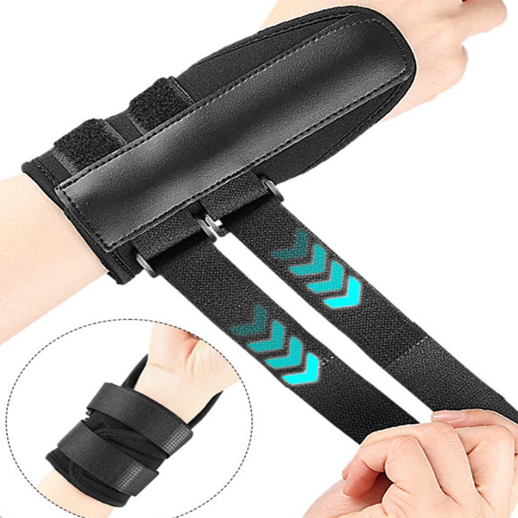 Customize Golf Wrist Support Black 2Layer T Fabric Golf Wrist Brace Bands Wrist Fixer Holder For Improved Control