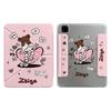 Magnetic Detachable IPad Case With Star Black Background Y-Shaped Stand Pen Slot Air Mini Pro 11
