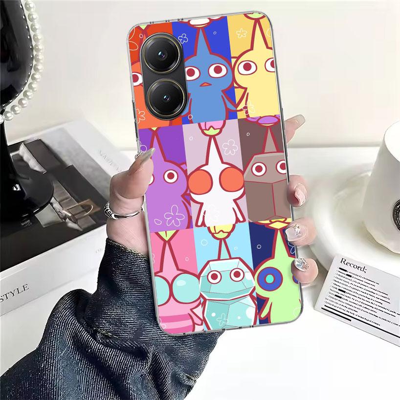 

Game P-PikminS 4 Soft Phone Case For Xiaomi Redmi 15C 15 13C 13 Poco X5 X6 X7 F7 Ultra M7 12C 12 10 10C 9C 9A 9T 9 Fundas Poco X Xiaomi Poco F7 Pro