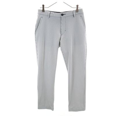 Adidas Golf Long Pants 79 White System Stretch Men's Used