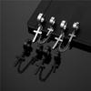 Clip On Earrings No Pierced Chain Women Ear Clip Korean Stud Earrings Men Ear Cuff Dangle Earrings