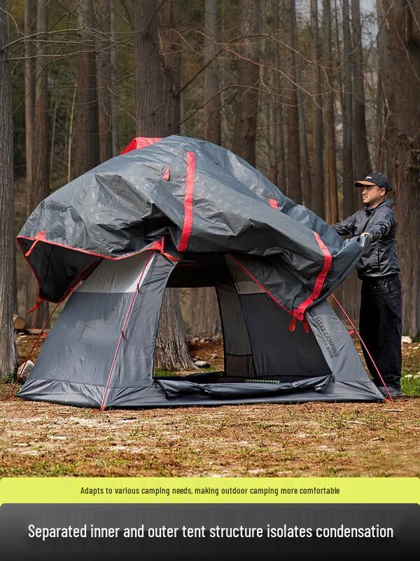 BSWolf Lightweight Double-Person Mountaineering Tent