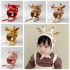 Katoenen Cartoon Babyhoed Winddichte Meisjes Oorbescherming Cap Modieuze Baby Cap Winter