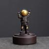1pc,Astronaut Desktop Ornaments, Windproof Backflow Incense Burner, Incense Censer, Incense Base (Without Incense)