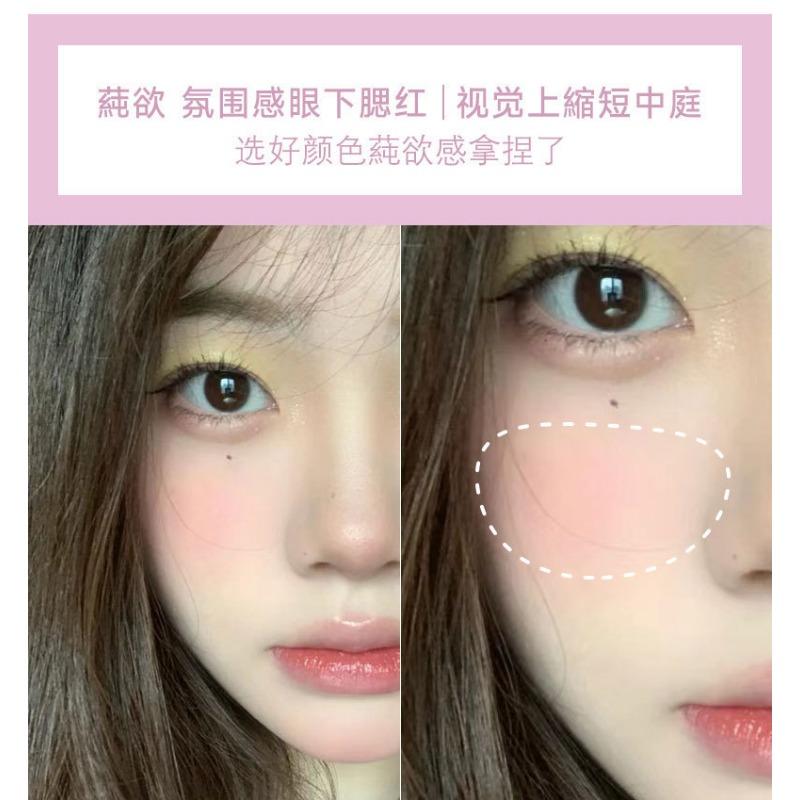Natural Gradient Blush Powder Matte Shimmer Daily Face Makeup For Women