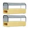 2pcs Dental   Holder Box 18 Holes   Cleaning Autoclavable Case   for Dentist Laboratory