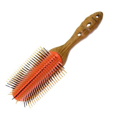 Y.S.PARK Pro Wood Styler YS-508, 9-Row Hair Brush, Width: 62mm, Length: 212mm