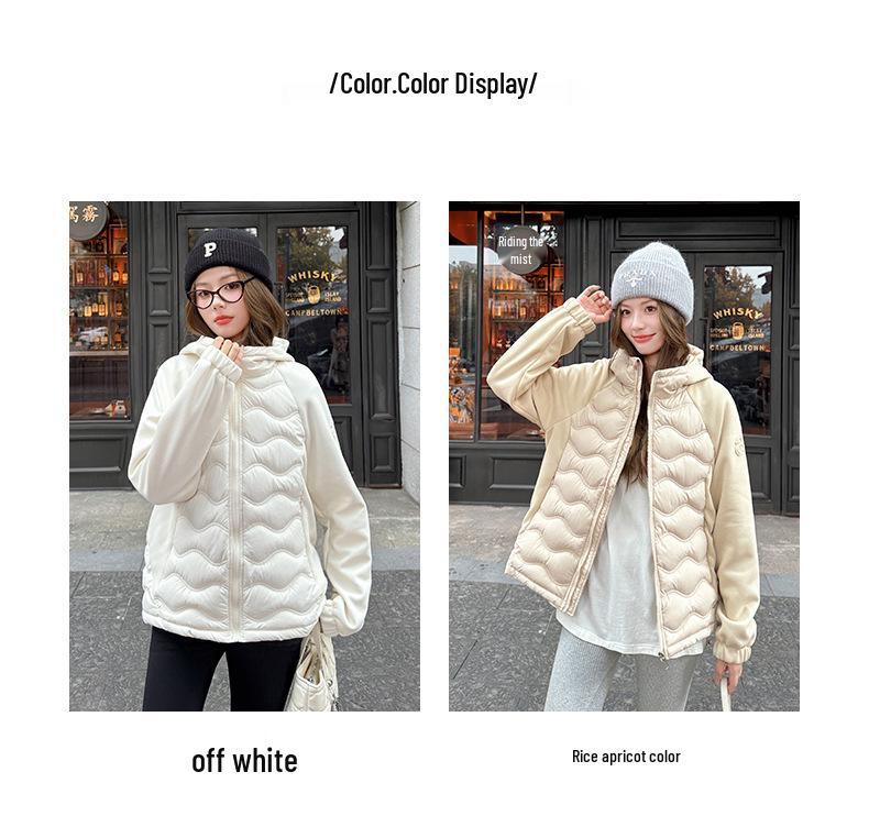 2025 Design Women's Lightweight Hooded Cotton-Padded Jacket