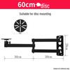 Adjustable Wall/Ceiling Mount for Tablet/Projector with Stable Load Bearing