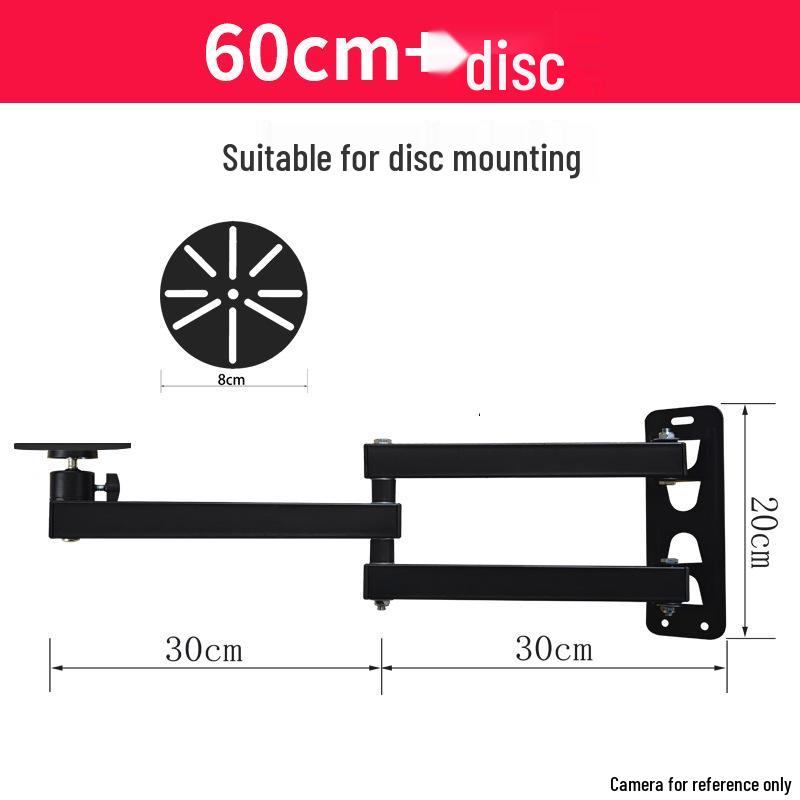 Adjustable Wall/Ceiling Mount for Tablet/Projector with Stable Load Bearing