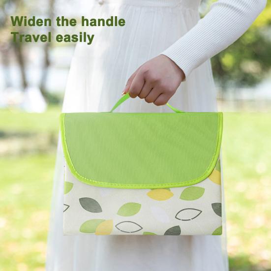 200x150CM Outdoor Picnic Blanket Portable Extra Large Oxford Cloth Waterproof Sand-proof Beach Mat Foldable Rectangle Camping Moisture-proof