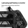 Lishi Asterisk Design Bicycle Pedals with Steel Balls