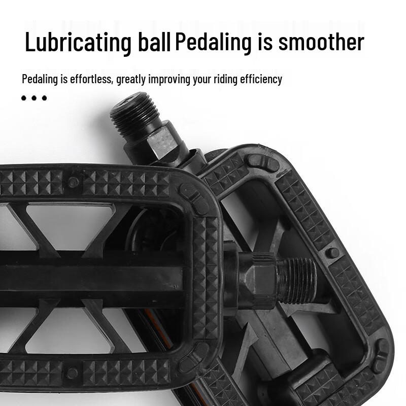 Lishi Asterisk Design Bicycle Pedals with Steel Balls