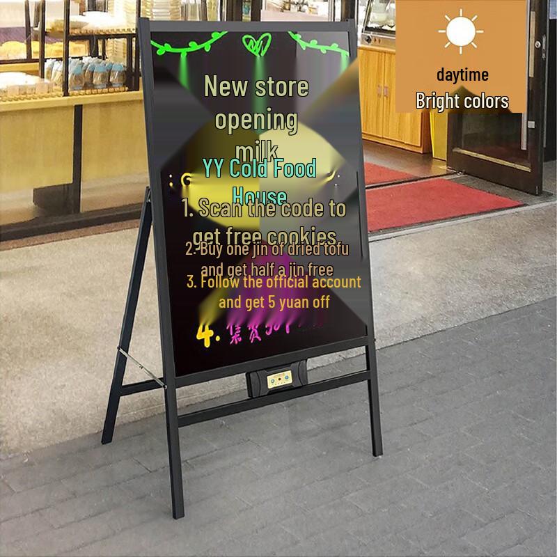 Zhanwu Rechargeable LED Fluorescent Display Board