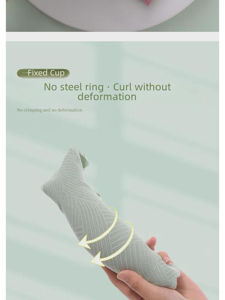 Seamless Steel Ring-Free Sports Bra for Women with Large Breasts, Side Support, and Beautiful Back Design