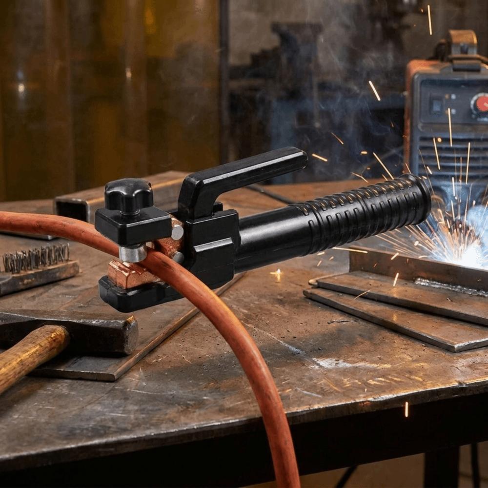 Great Electrical Conductivity Full Copper Welding Clamp  Welding Work