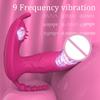 App Bluetooth Control Wearable Dildo Vibrators 9 Vibration Modes G Spot Clitoral Stimulation Rabbit Massager Sex Toys for Women