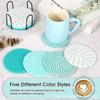 1 Pieces Of Cotton Coasters Insulation Pads Cotton Rope Decorations Coasters With Cup Holders Thickened Septa Coasters