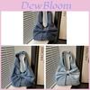 Street Style Canvas Tote Bag With Large Capacity For Daily Use